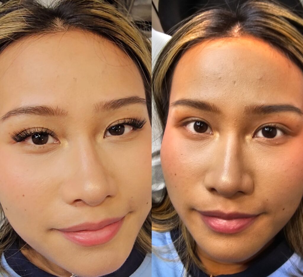 Real client eyelash extensions results at Lash Design London